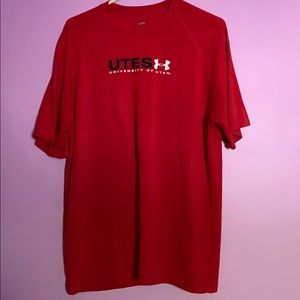 University of Utah under armour shirt